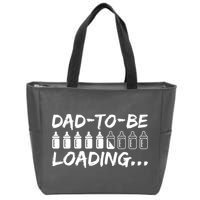 Dad To Be Loading Future Daddy Zip Tote Bag