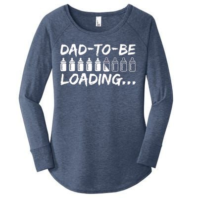 Dad To Be Loading Future Daddy Women's Perfect Tri Tunic Long Sleeve Shirt