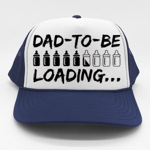 Dad To Be Loading Future Daddy Trucker Hat