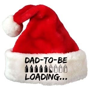 Dad To Be Loading Future Daddy Premium Christmas Santa Hat