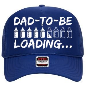 Dad To Be Loading Future Daddy High Crown Mesh Back Trucker Hat