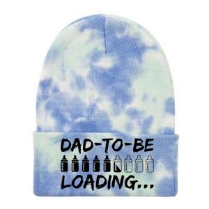 Dad To Be Loading Future Daddy Tie Dye 12in Knit Beanie