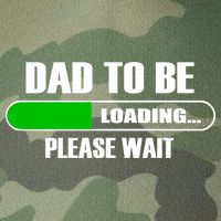 Dad To Be Loading Please Wait Legacy Tie Dye Trucker Hat