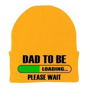 Dad To Be Loading Please Wait Knit Cap Winter Beanie