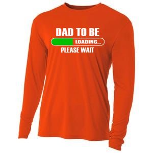 Dad To Be Loading Please Wait Cooling Performance Long Sleeve Crew