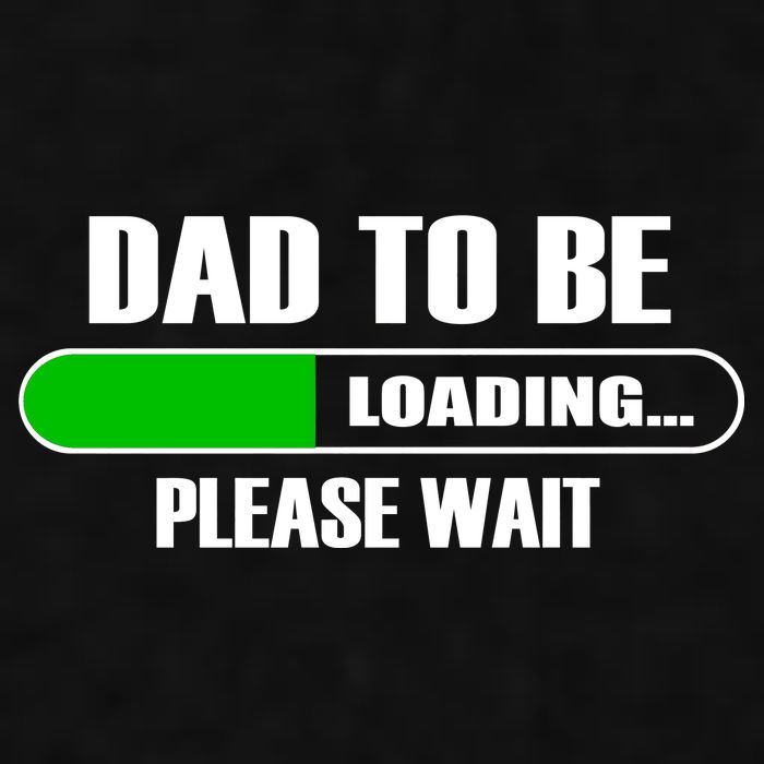 Dad To Be Loading Please Wait Ladies PosiCharge Tri-Blend Wicking Tank