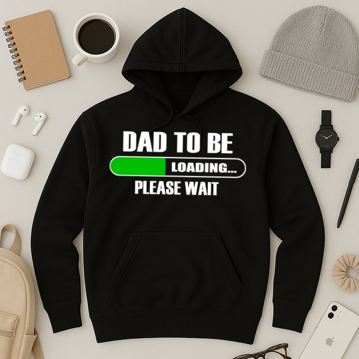 Dad To Be Loading Please Wait Hoodie