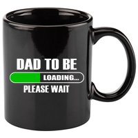 Dad To Be Loading Please Wait 11oz C Handle Ceramic Mug