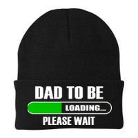Dad To Be Loading Please Wait Knit Cap Winter Beanie