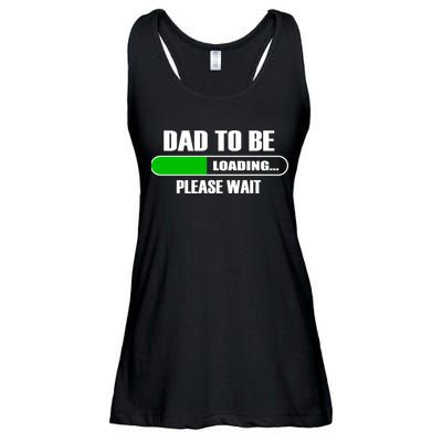 Dad To Be Loading Please Wait Ladies Essential Flowy Tank