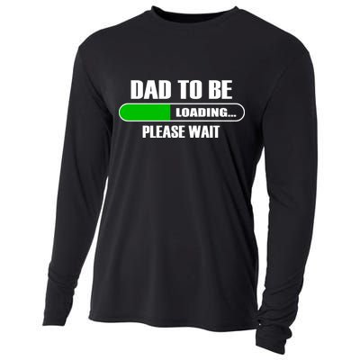 Dad To Be Loading Please Wait Cooling Performance Long Sleeve Crew