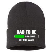 Dad To Be Loading Please Wait Sustainable Knit Beanie