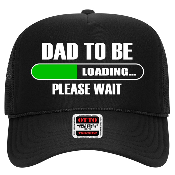 Dad To Be Loading Please Wait Trucker Hat