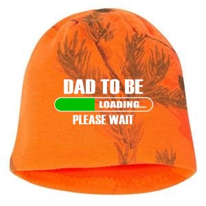 Dad To Be Loading Please Wait Kati - Camo Knit Beanie