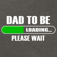 Dad To Be Loading Please Wait Cotton Canvas Backpack