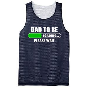 Dad To Be Loading Please Wait Mesh Reversible Basketball Jersey Tank