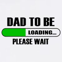 Dad To Be Loading Please Wait Garment-Dyed Sweatshirt