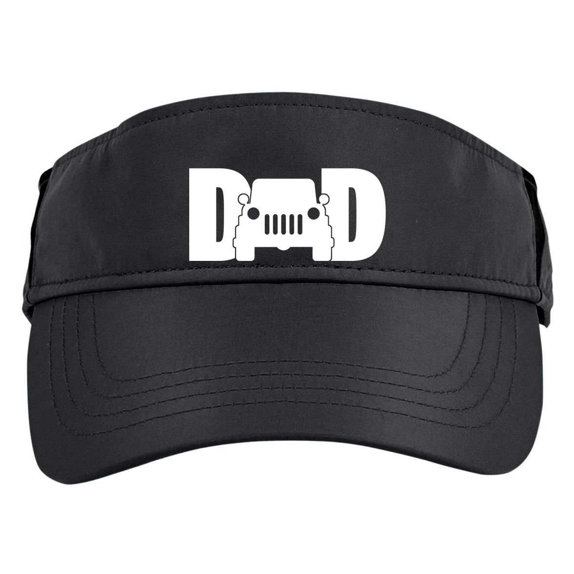 Dad Truck Logo Adult Drive Performance Visor