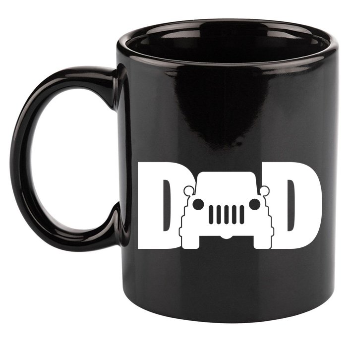 Dad Truck Logo 11oz C Handle Ceramic Mug