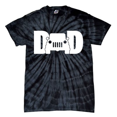 Dad Truck Logo Tie-Dye T-Shirt