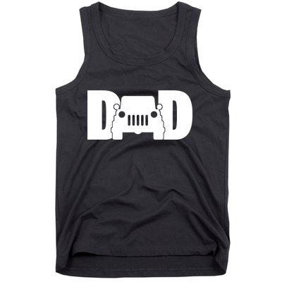 Dad Truck Logo Tank Top