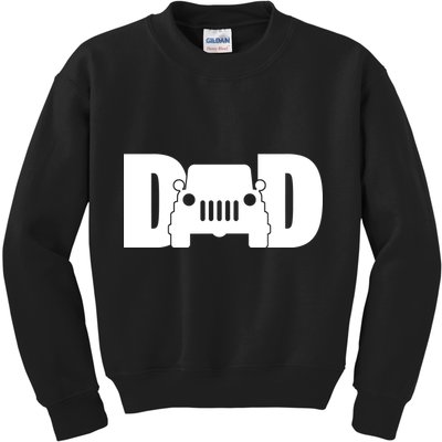 Dad Truck Logo Kids Sweatshirt