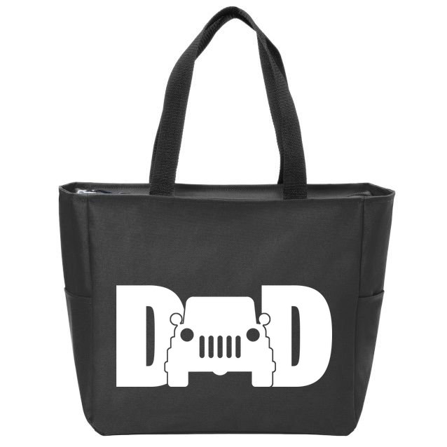 Dad Truck Logo Zip Tote Bag