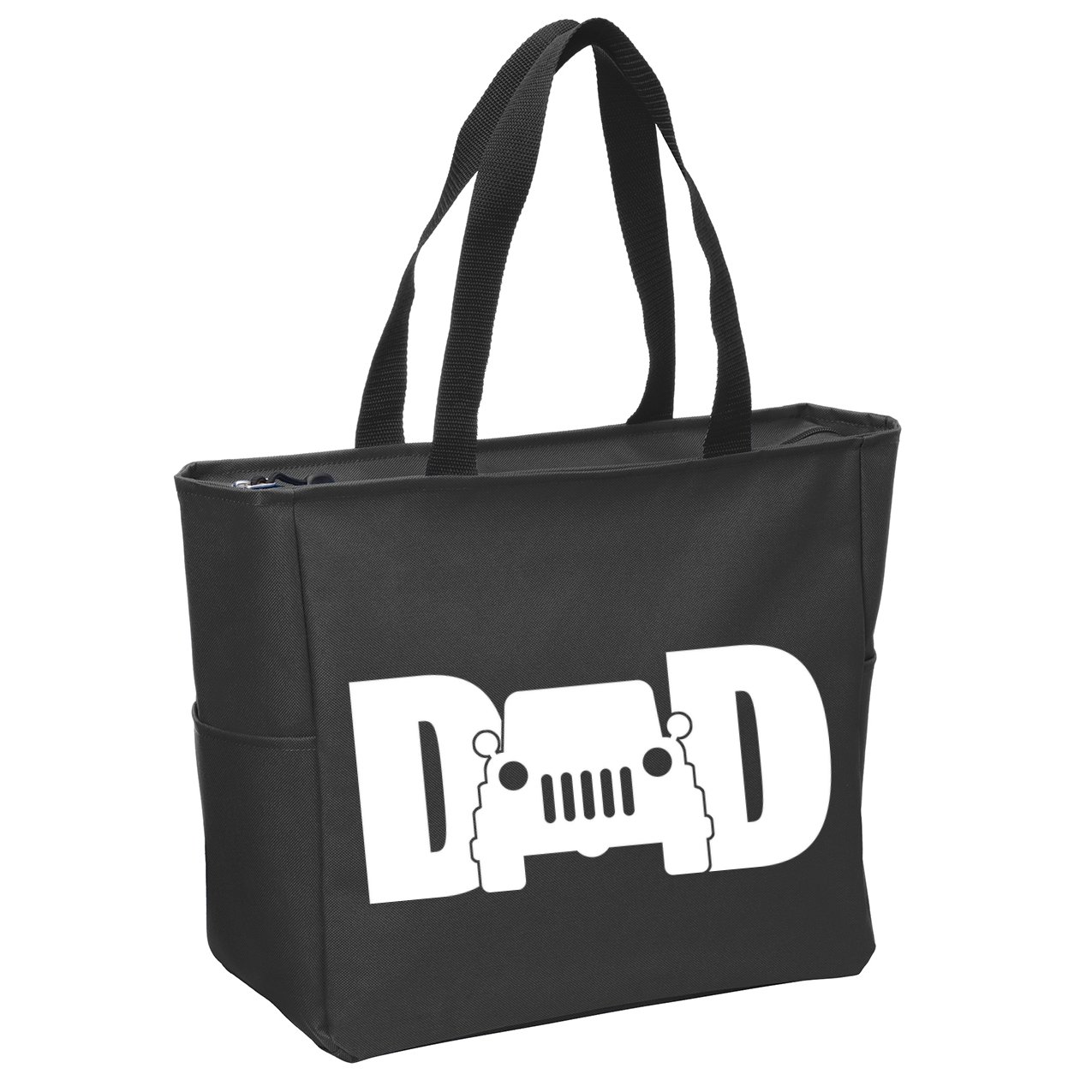 Dad Truck Logo Zip Tote Bag
