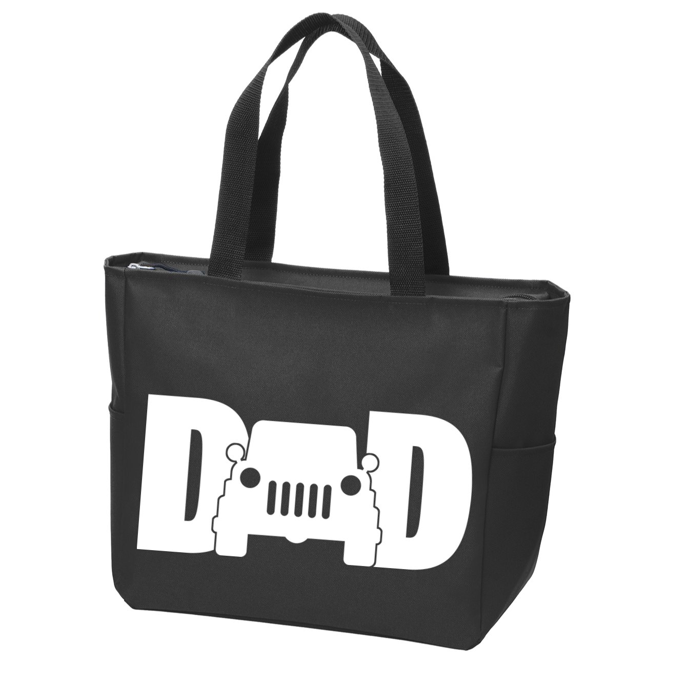 Dad Truck Logo Zip Tote Bag