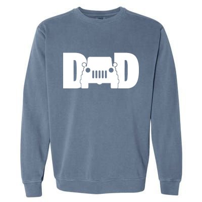 Dad Truck Logo Garment-Dyed Sweatshirt