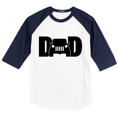 Dad Truck Logo Baseball Sleeve Shirt