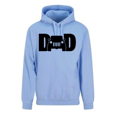 Dad Truck Logo Unisex Surf Hoodie