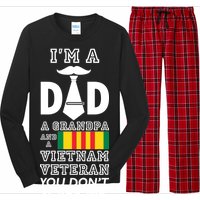 Dad Vietnam Veteran  Long Sleeve Pajama Set