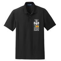 Dad Vietnam Veteran  Dry Zone Grid Polo