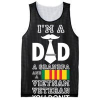 Dad Vietnam Veteran  Mesh Reversible Basketball Jersey Tank