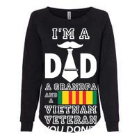 Dad Vietnam Veteran  Womens California Wash Sweatshirt