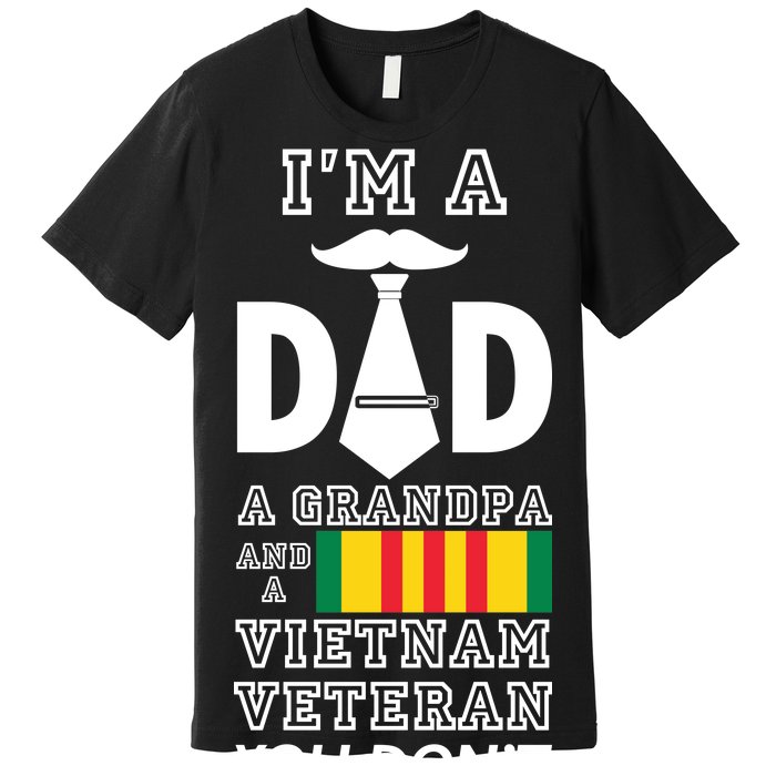 Dad Vietnam Veteran  Premium T-Shirt