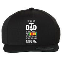 Dad Vietnam Veteran  Wool Snapback Cap