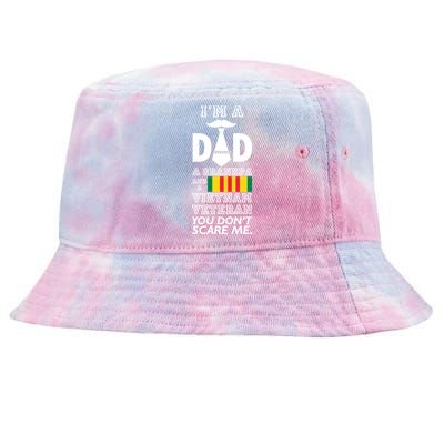 Dad Vietnam Veteran  Tie-Dyed Bucket Hat