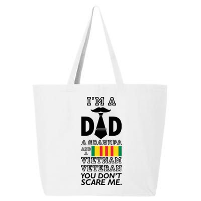 Dad Vietnam Veteran  25L Jumbo Tote