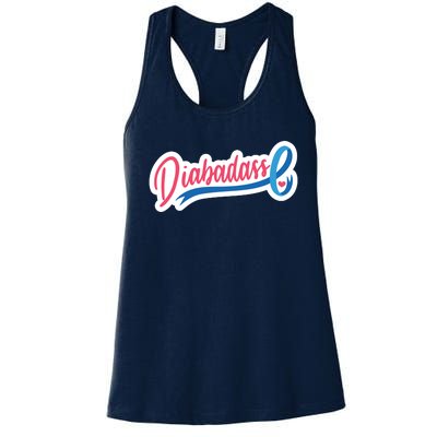 Diabetes Awareness Diabadass Women's Racerback Tank