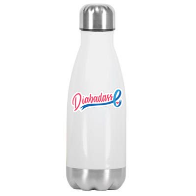 Diabetes Awareness Diabadass Stainless Steel Insulated Water Bottle