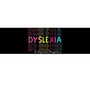 Dyslexia A Different Perspective Dyslexia Awareness Bumper Sticker