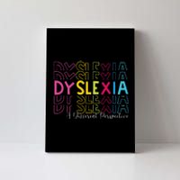 Dyslexia A Different Perspective Dyslexia Awareness Canvas