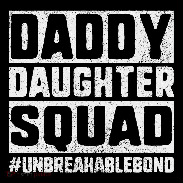 Daddy And Daughter S Father Daughter Squad Bond Tall T-Shirt