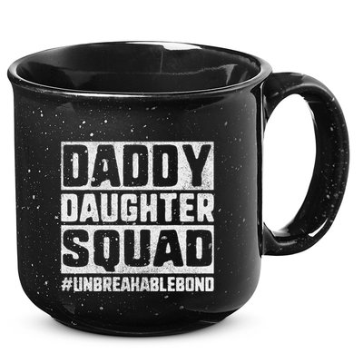 Daddy And Daughter S Father Daughter Squad Bond 15oz Campfire Ceramic Mug