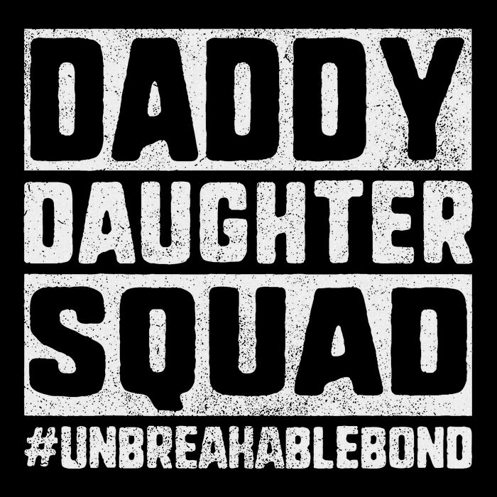 Daddy And Daughter S Father Daughter Squad Bond Zip Tote Bag