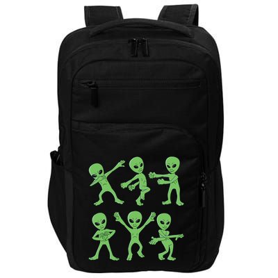 Dancing Aliens Dance Challenge Halloween Impact Tech Backpack