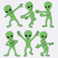 Dancing Aliens Dance Challenge Halloween Bucket Hat