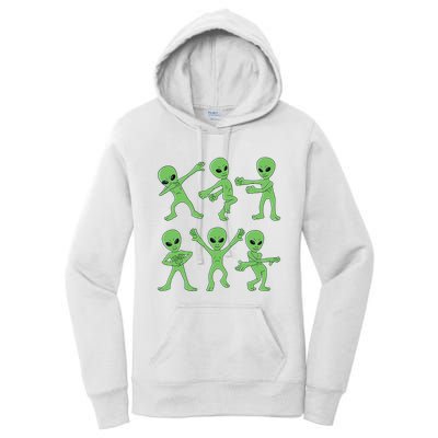 Dancing Aliens Dance Challenge Halloween Women's Pullover Hoodie